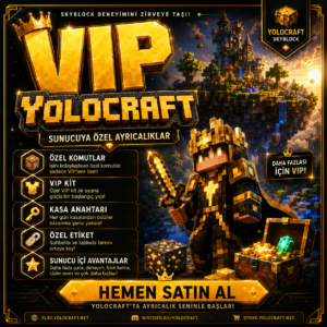 YOLOCRAFT | Vip Üyelik